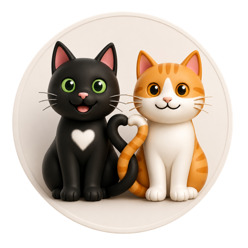 Vigil e Suga, os gatos mascotes do Suvi